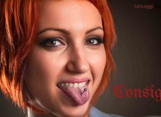 piercing lingua