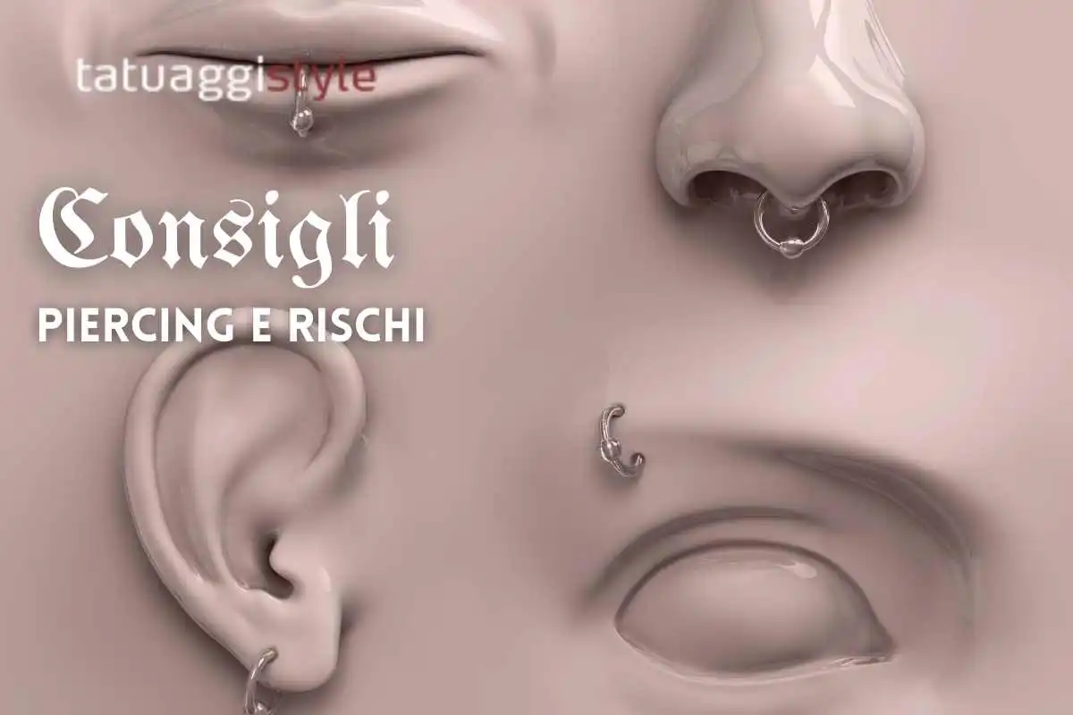 piercing rischi