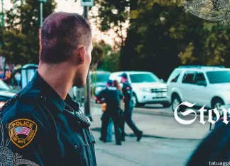 Polizia tatuaggio