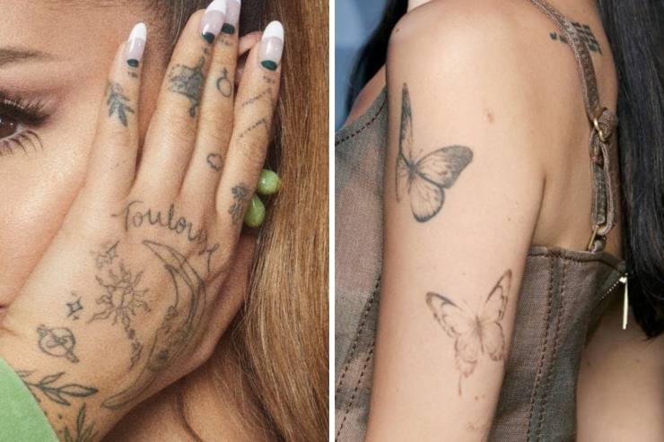 tatuaggi più ricercati Ariana Grande