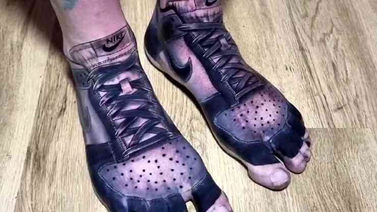 tatuaggi scarpe