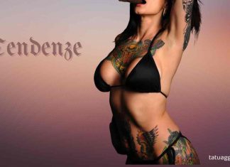 tatuaggio sul fianco