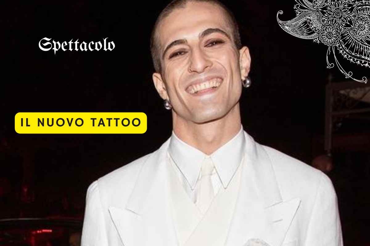 Damiano David nuovo tattoo 