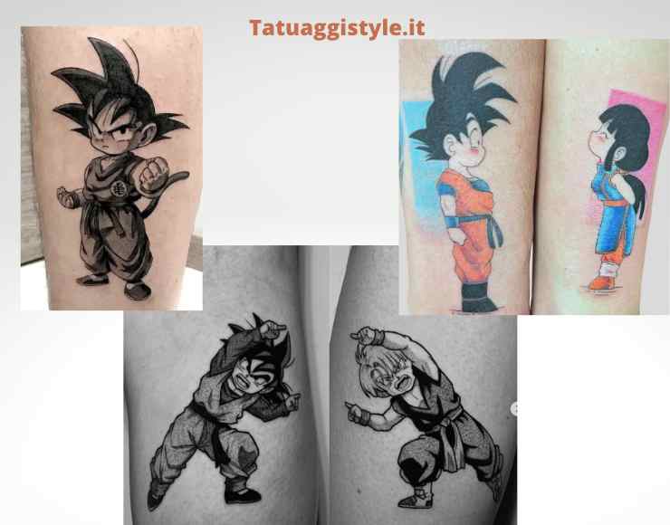 dragonball tatuaggi