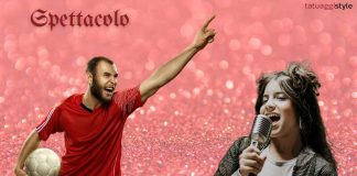cantante e calciatore in crisi per un piercing