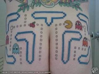 tatuaggio pac-man